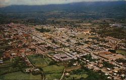 Aerial View of Cartago, Costa Rica Postcard