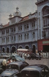 A Street in Colombo Ceylon Southeast Asia Postcard Postcard Postcard