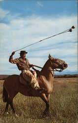 Argentina--Gaucho with Boleadoras Postcard Postcard Postcard