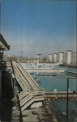 Town of Navoi Children's Sporting School Uzbek, Uzbekistan Russia Postcard Postcard Postcard