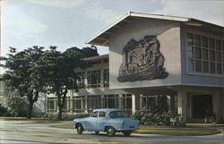 Commissioner Building Paramaribo, Suriname South America Postcard Postcard Postcard