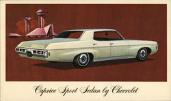 Caprice Sport Sedan by Chevrolet Cars Postcard Postcard Postcard