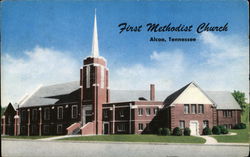 First Methodist Church Postcard