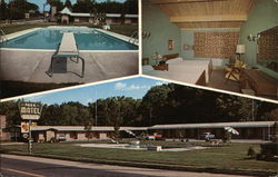 Park Motel Postcard