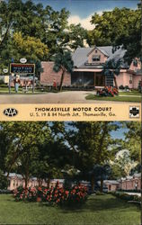 Thomasville Motor Court Postcard