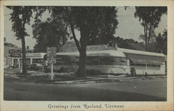 Lindholm's Diner Rutland, VT Postcard Postcard Postcard