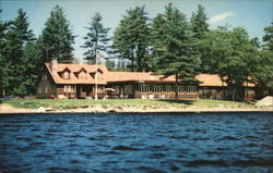 Jed Prouty Lodge on beautiful Alamoosook Lake Postcard