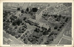 Washington County Hospital Hagerstown, MD Postcard Postcard Postcard