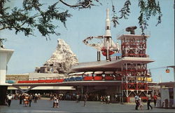 Disneyland Tomorrowland Postcard