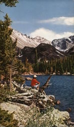 Bear Lake in Rocky Mountain National Park Postcard