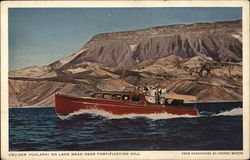 Cruiser Hualapai on Lake Mead Near Fortification Hill Boats, Ships Postcard Postcard Postcard