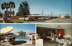 Suez Motel and Coffee Shop Postcard