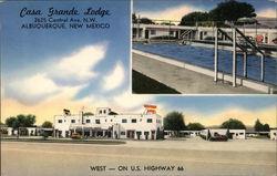 Casa Grande Lodge Postcard