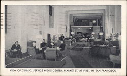 C.B.M.C. Service Men's Center San Francisco, CA Postcard Postcard Postcard