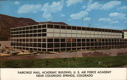 Fairchild Hall, Academic Building, US Air Force Academy Colorado Springs, CO Postcard Postcard Postcard