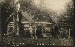 The Log Cabin, Milmine Postcard