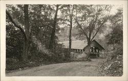 Covered Bridge Postcard