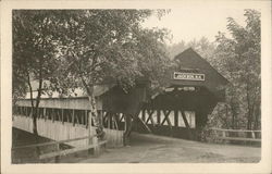 Covered bridge Jackson, NH Postcard Postcard Postcard