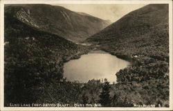 Echo Lake from Artists Bluff White Moutains, NH Postcard Postcard Postcard