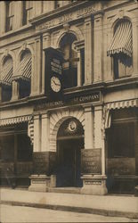 Casco Mercantile Trust Company, Clock Postcard