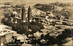 View of Town Postcard