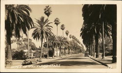 Homes of Hollywood Stars California Postcard Postcard Postcard