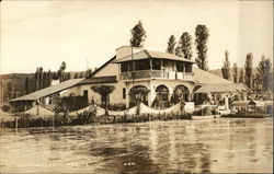 Resort on Lake Xochimilco, Mexico Postcard Postcard Postcard