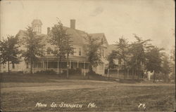 Main Street Standish, ME Postcard Postcard Postcard