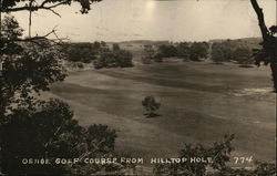 Osage Golf Course from Hilltop Hole Iowa Postcard Postcard Postcard