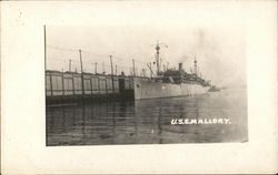 U.S.S. "Mallory" Navy Postcard Postcard Postcard