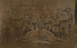 A group of soldiers World War I Postcard Postcard Postcard