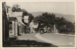 Officers Quarters Postcard