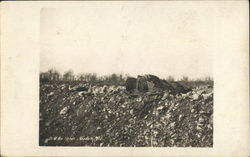 Bombed Out Area Postcard