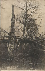 Bombed Town Postcard