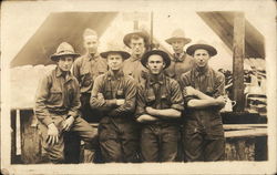 A Group of Soldiers World War I Postcard Postcard Postcard