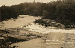 Keshena Falls Menominee, WI Postcard Postcard Postcard