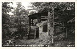 Cabin at Cumberland Falls State Park Corbin, KY Postcard Postcard Postcard