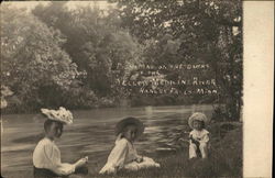 Pioneering on the Banks of the Yellow Medicine River Postcard