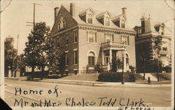 Home of Mr. and Mrs. Charles Todd Clark St. Louis, MO Postcard Postcard Postcard