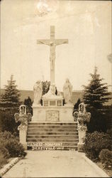 Soldier's Monument Dickeyville, WI Postcard Postcard Postcard