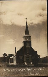 St. Mary's Church Gays Mills, WI Postcard Postcard Postcard