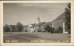 High School Salem, OR Postcard Postcard Postcard