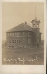 Bagley High School Wisconsin Postcard Postcard Postcard