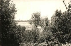 Scene of Spirit Lake De Smet, SD Postcard Postcard Postcard