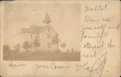 White Church Postcard