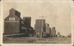 Elevator Scene Postcard