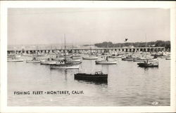 Fishing Fleet Postcard