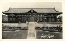 Japanese Mansion, Japanese Gardens Postcard