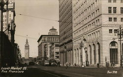 Lower Market St. San Francisco, CA Postcard Postcard Postcard