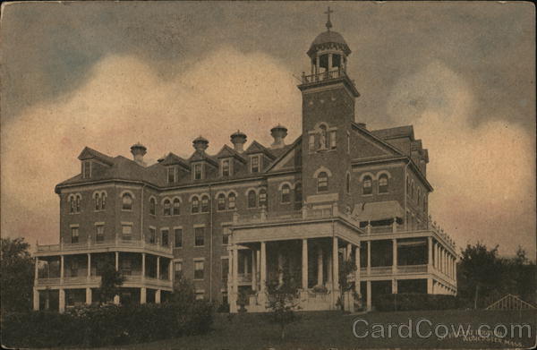 St Vincent Hospital Worcester MA Postcard   Card00056 Fr 